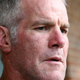 Former NFL quarterback Brett Favre speaks to the media in Jackson, Miss., Oct. 17, 2018. The governor of Mississippi in 2017 was “on board” with a plan for a nonprofit group to pay Brett Favre more than $1 million in welfare grant money so the retired NFL quarterback could help fund a university volleyball facility, according to a text messages between Favre and the director of the nonprofit in court documents filed Monday, Sept. 12, 2022.